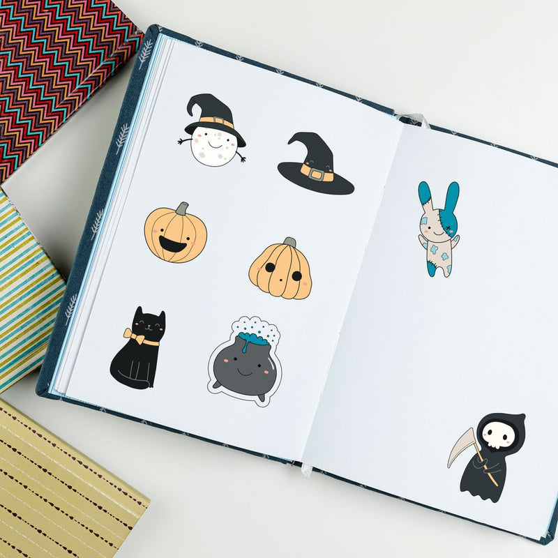Stiker Journal Halloween by bukuqu