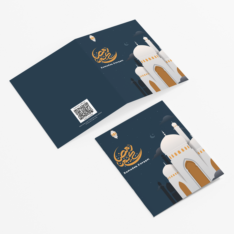 Greeting Cards Ramadhan Biru by bukuqu