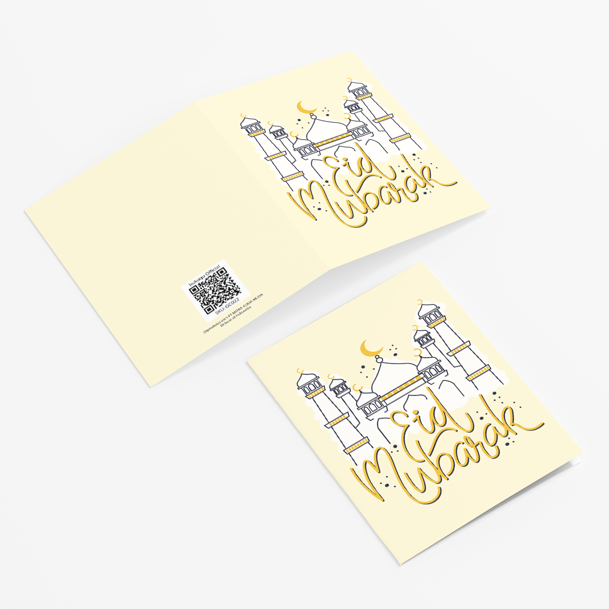 Greeting Cards IdulFitri Handwriting by bukuqu