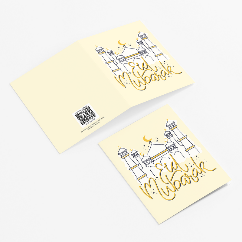 Greeting Cards IdulFitri Handwriting by bukuqu