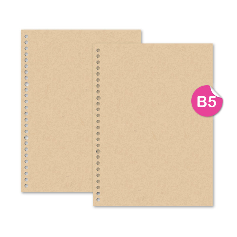 Loose Leaf B5 KRAFT by bukuqu