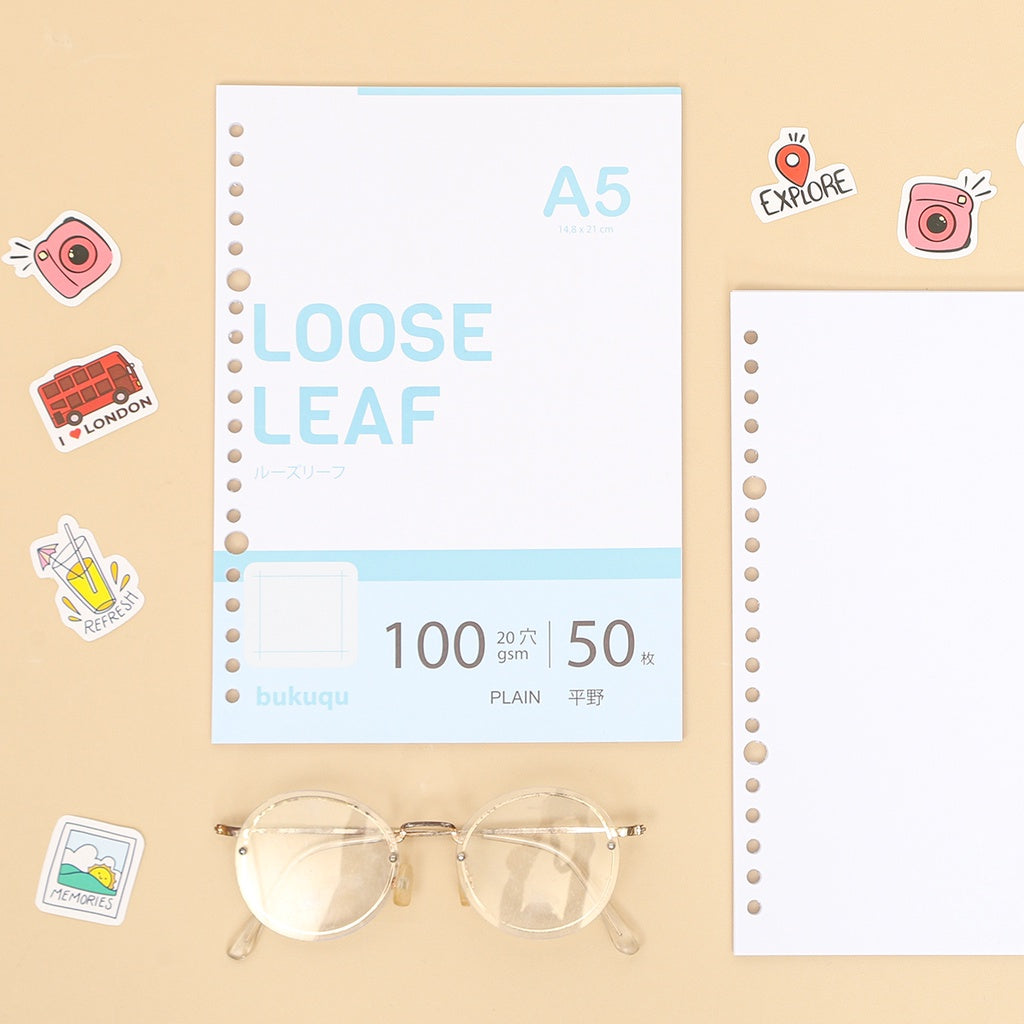 Loose Leaf A5 HVS 100 gsm by bukuqu