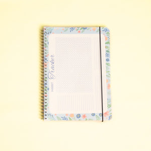 Bukuqu Notebook Spiral B5 - SM205 Habbit Tracker Flower