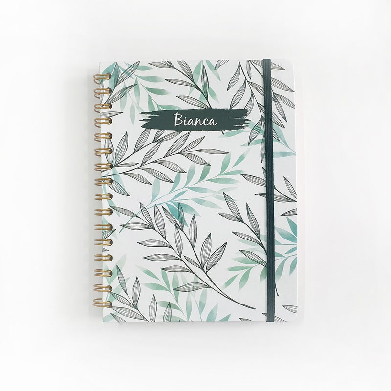Notebook Spiral FLORAL 02 by bukuqu
