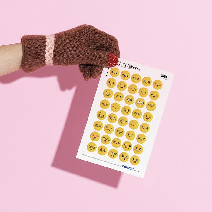 Stiker Deco Emoji Stickers by bukuqu
