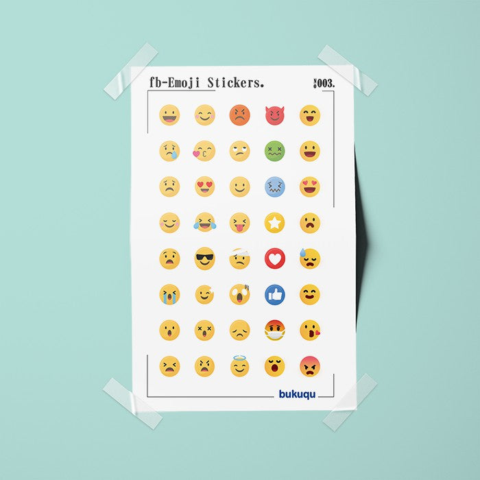 Stiker Deco FB - Emoji Stickers by bukuqu