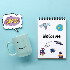 Stiker Journal Angkasa by bukuqu