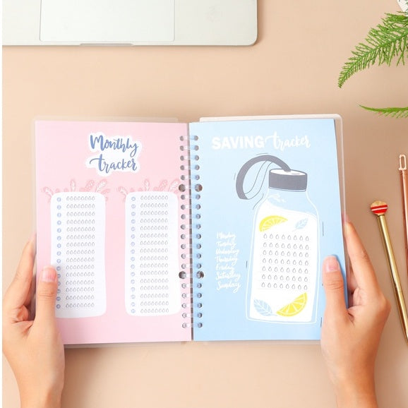 Notebook Refill Saving Tracker by bukuqu