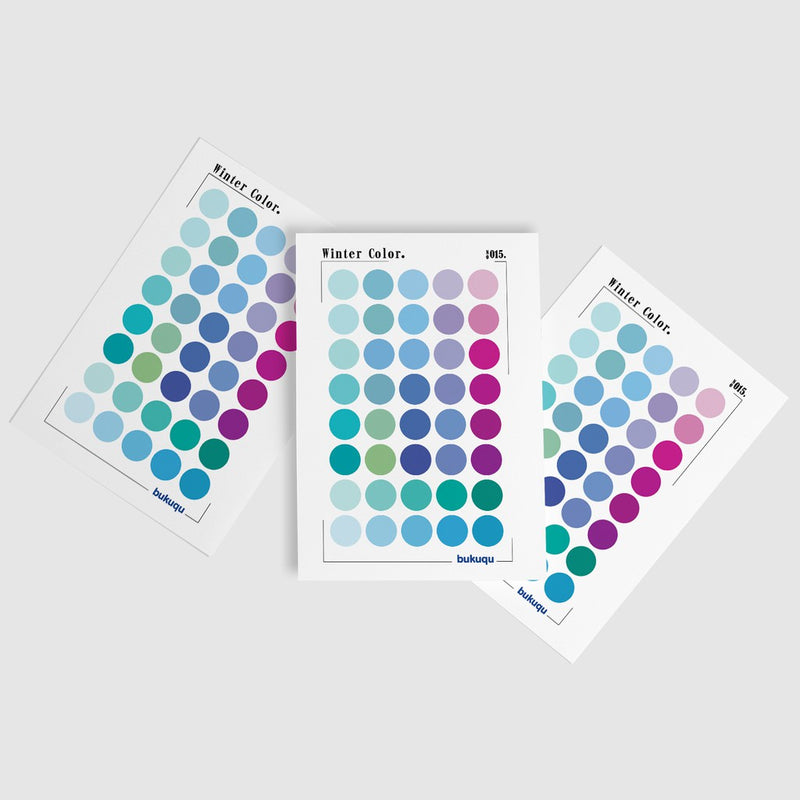 Stiker Deco Winter Color by bukuqu
