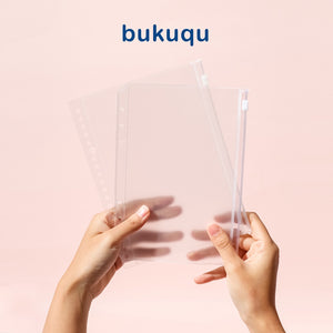 Zipper Bag A5 20/6 holes by bukuqu