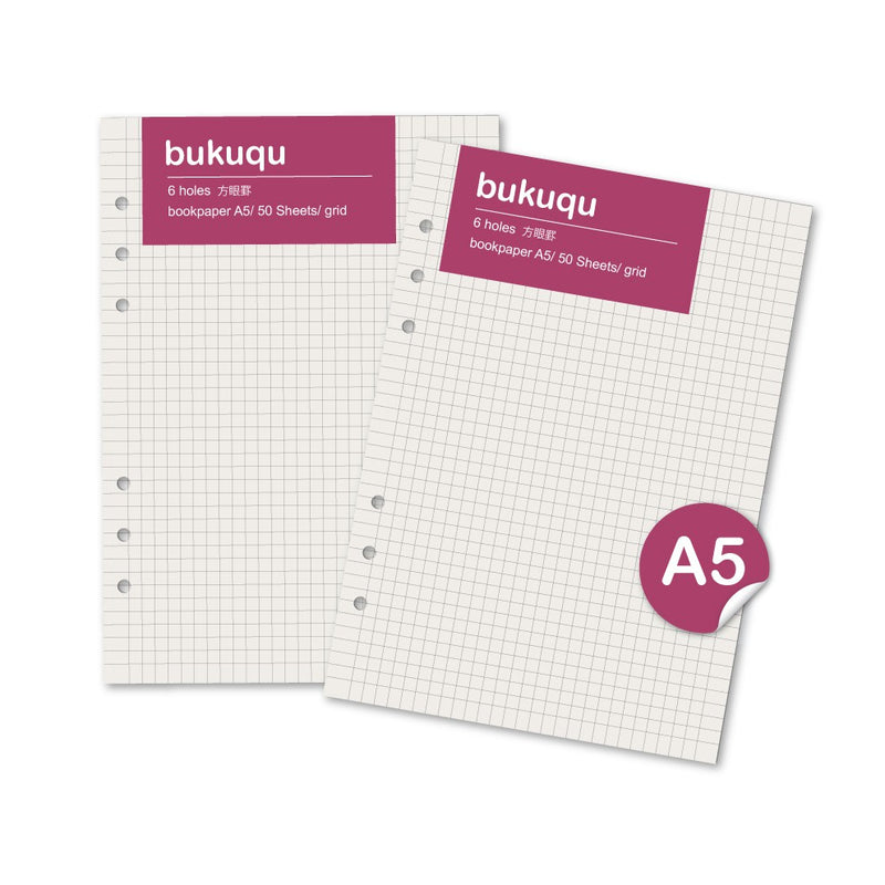Loose Leaf A5 Bookpaper 6 holes by bukuqu
