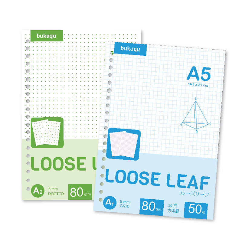 Loose Leaf A5 HVS 100 gsm by bukuqu