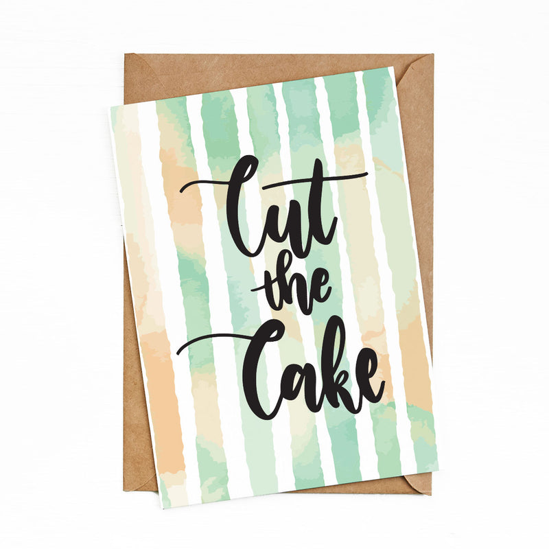 Greeting Cards Cut the Cake by bukuqu