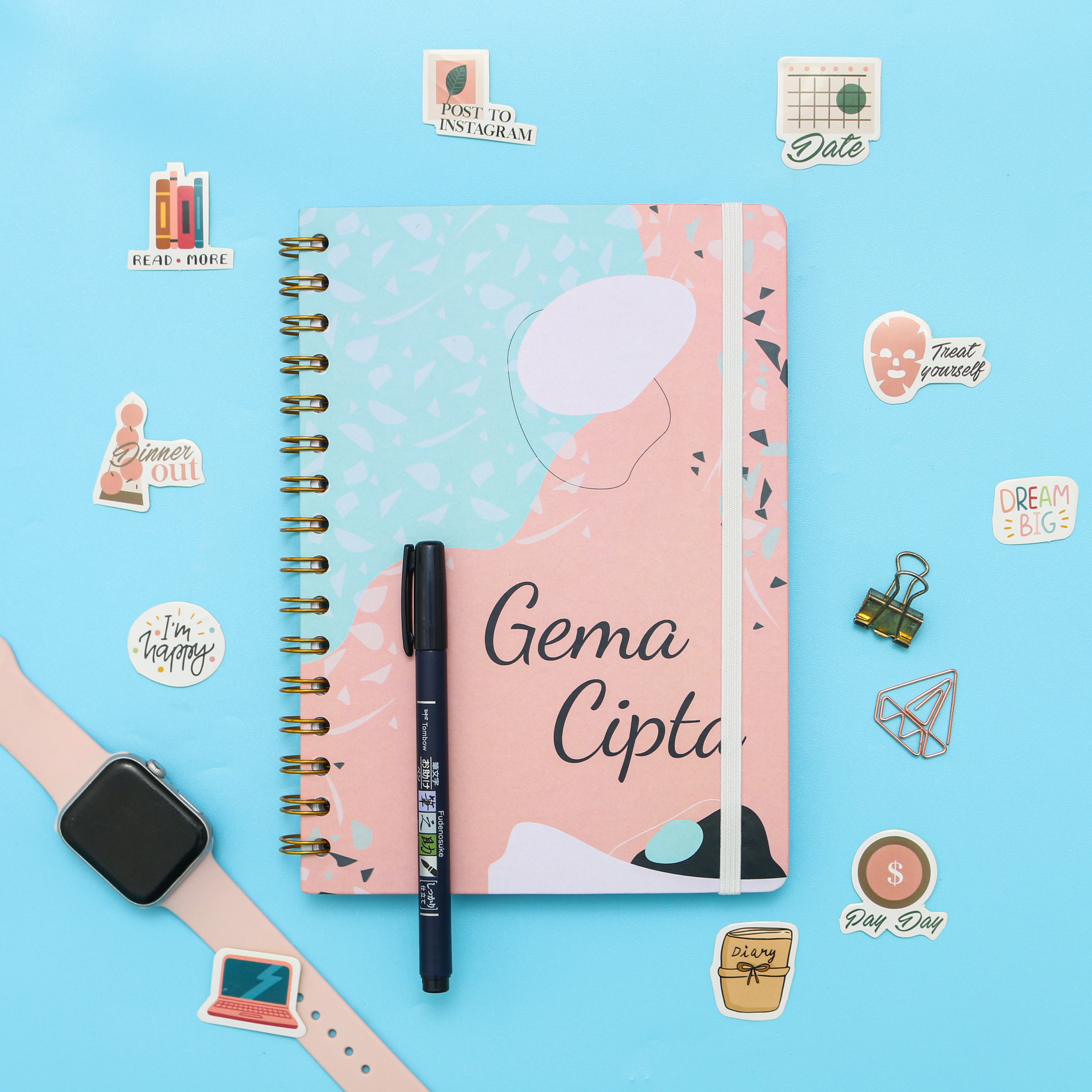 Notebook Spiral GEMPITA by bukuqu