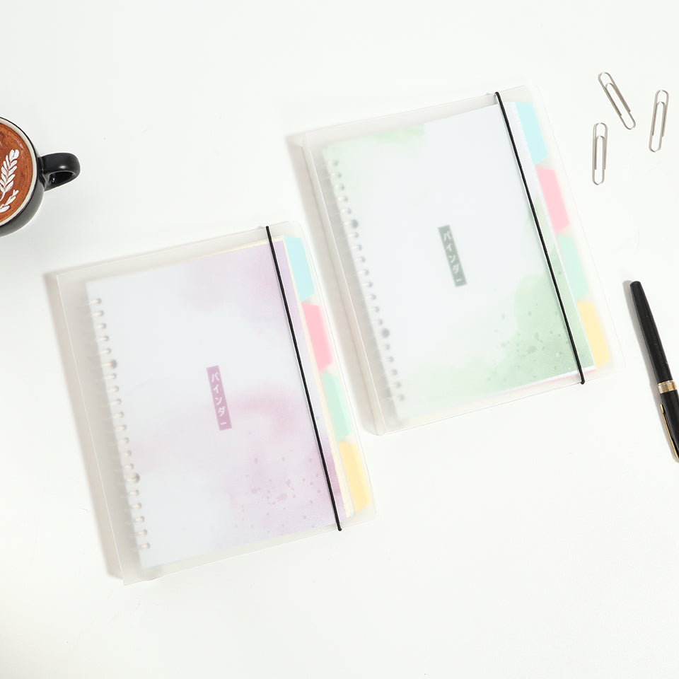 Binder Ring PVC Plastic A5 by bukuqu