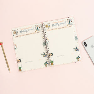 Notebook Spiral A5 - SM020 Monthly Journal 2022 by bukuqu