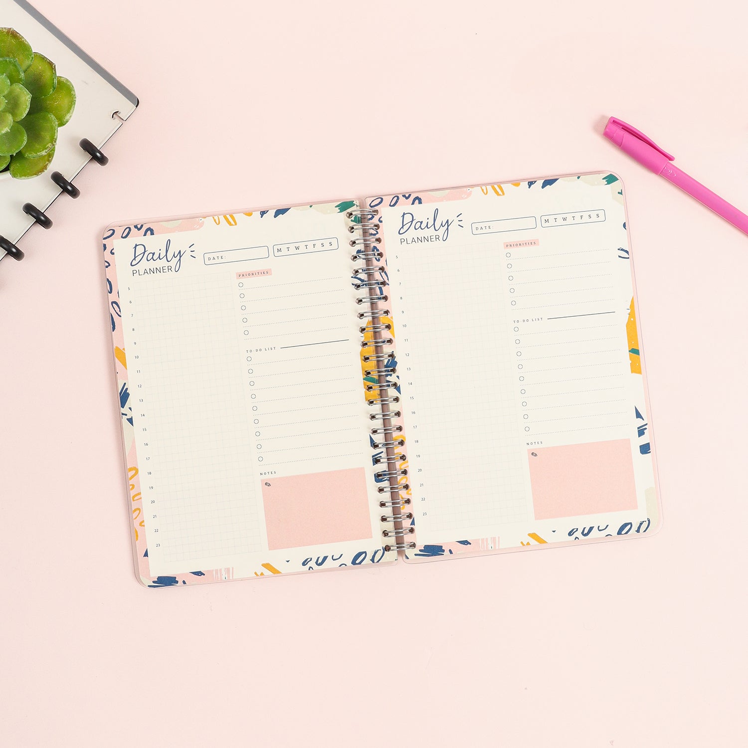 Notebook Spiral A5 - SM019 Daily Planner 2022 by bukuqu