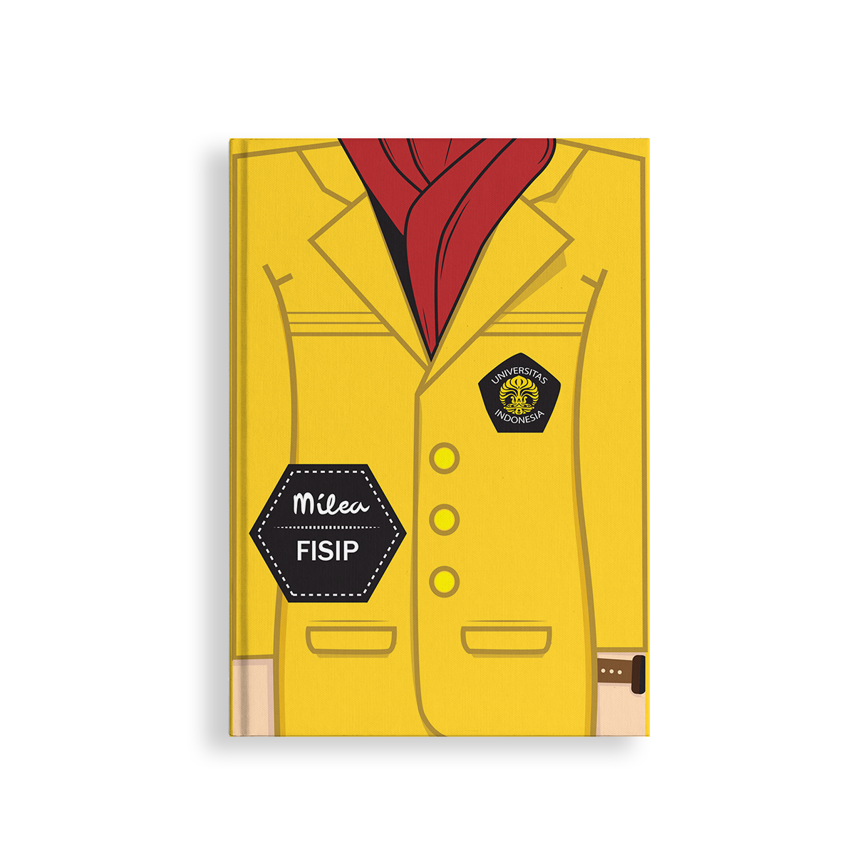 Simple Notebook Almamater HIJABER by bukuqu