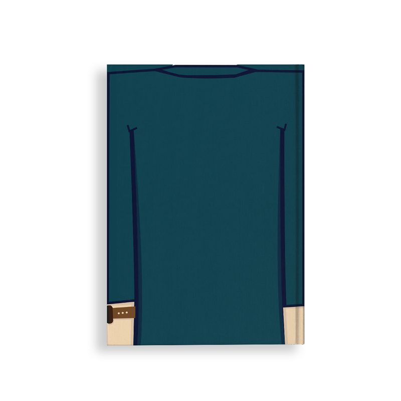 Simple Notebook Almamater COWOK by bukuqu