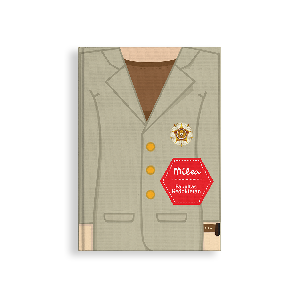 Simple Notebook Almamater CEWEK by bukuqu