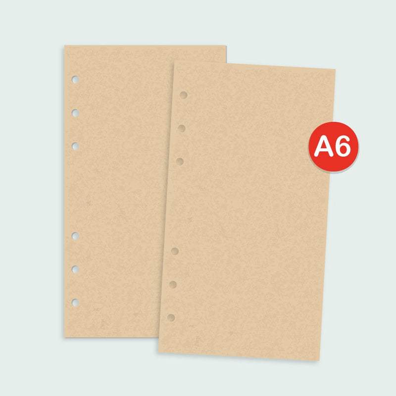 Loose Leaf A6 Personal KRAFT by bukuqu