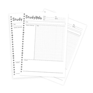 Loose Leaf B5 Study Notes by bukuqu