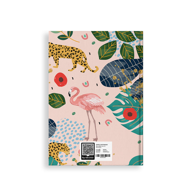 Simple Notebook FLAMINGO by bukuqu