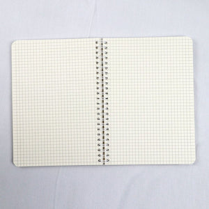 Notebook Spiral Mika B5 - Grid/Dotted - Cream Paper by bukuqu