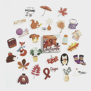 Stiker Journal Autumn by bukuqu