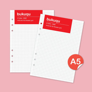 Loose Leaf A5 HVS 6 Holes by bukuqu