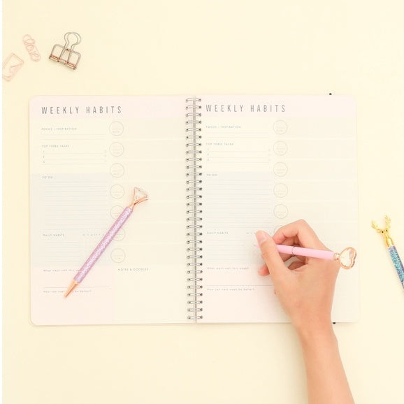 Bukuqu Notebook Spiral B5 - SM203 Weekly Habits