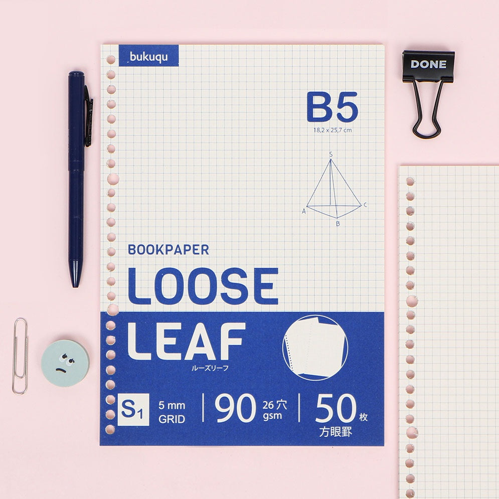 Loose Leaf B5 Bookpaper by bukuqu