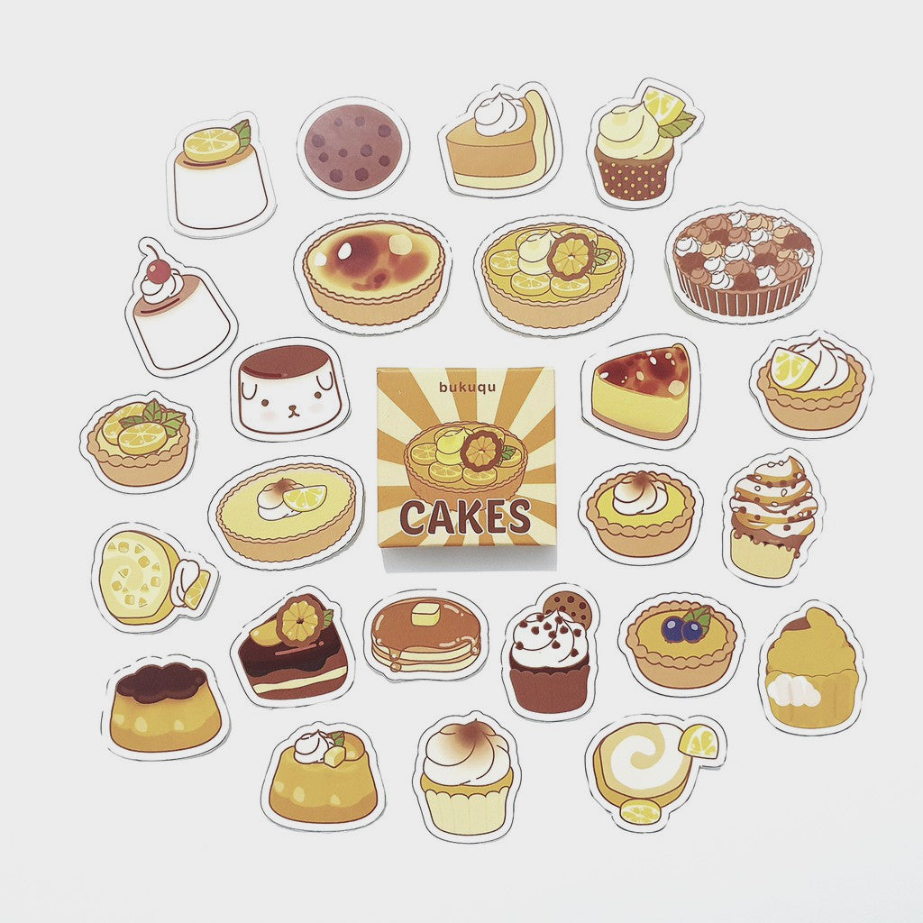 Stiker Journal Cake by bukuqu