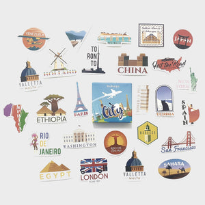 Stiker Journal City by bukuqu