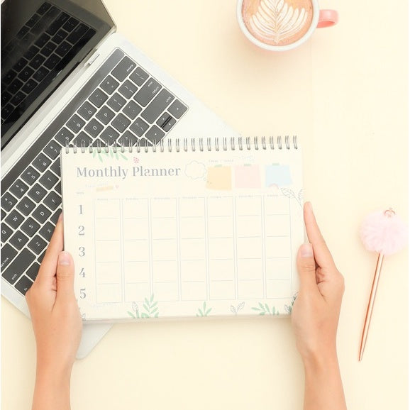 Bukuqu Notebook Spiral B5 - SM208 Monthly Planner Ideas