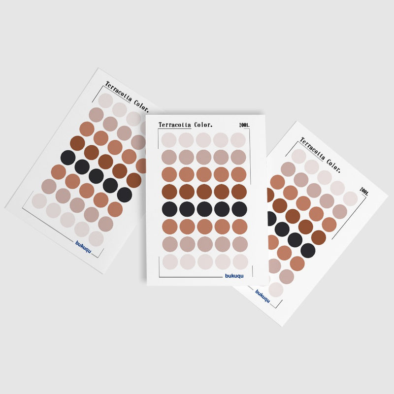 Stiker Deco Terracotta Color by bukuqu