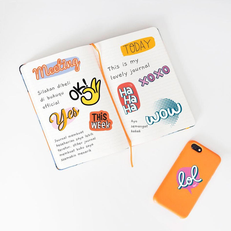 Stiker Journal DO IT by bukuqu