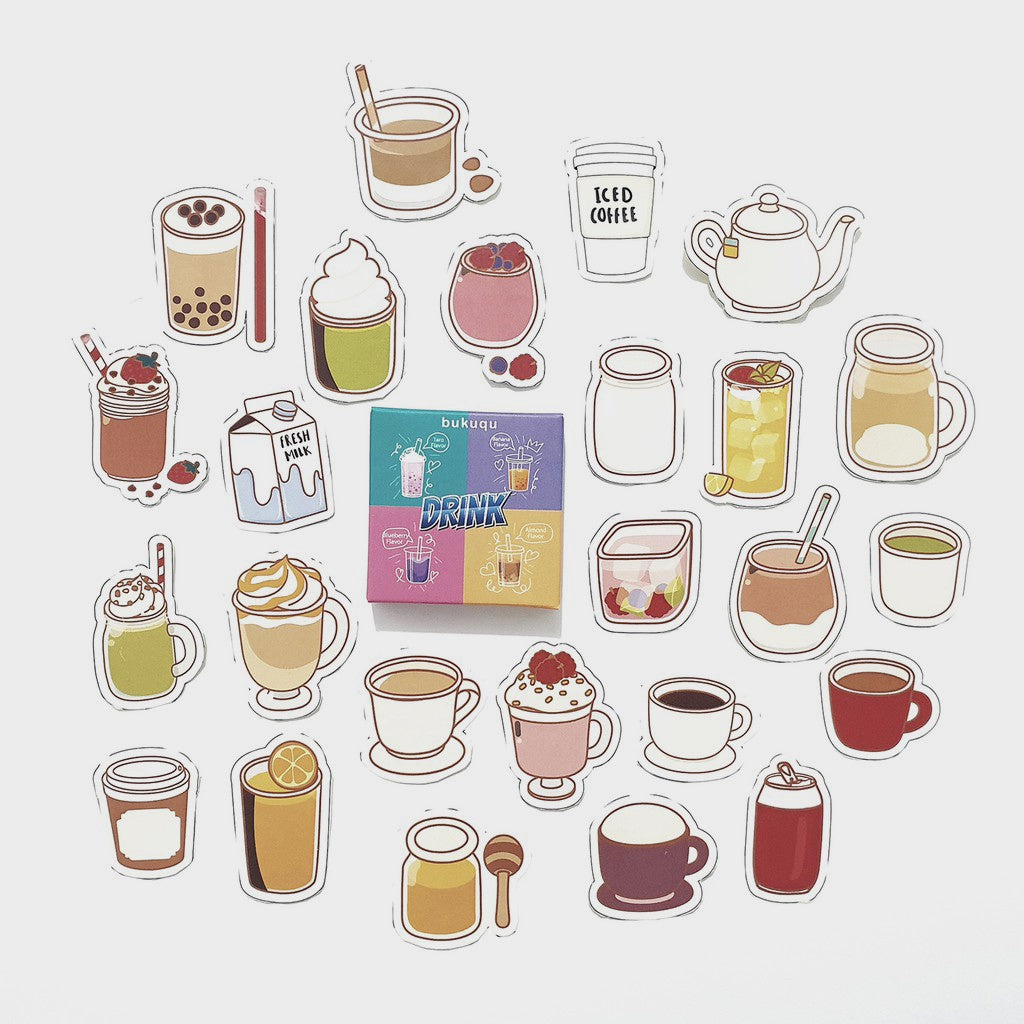Stiker Journal Drink by bukuqu