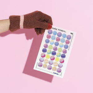 Stiker Deco Watercolor Stickers by bukuqu