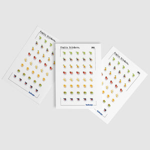 Stiker Deco Fruits Stickers by bukuqu