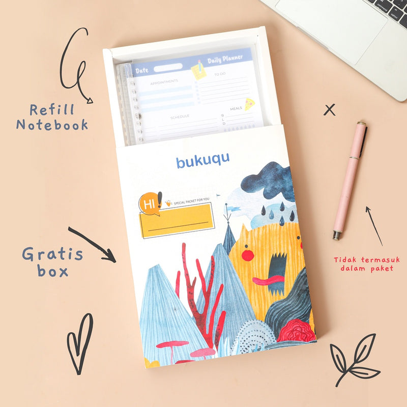 Notebook Refill Saving Tracker by bukuqu