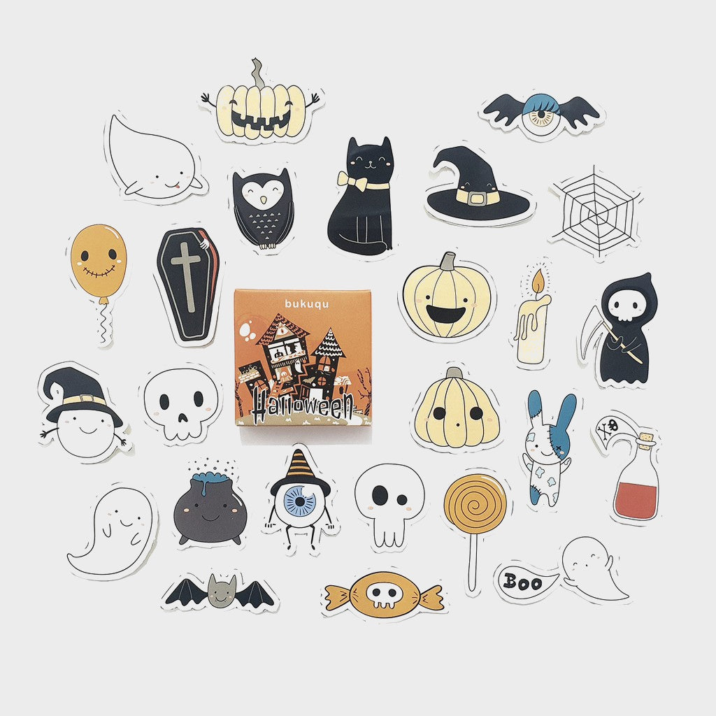 Stiker Journal Halloween by bukuqu