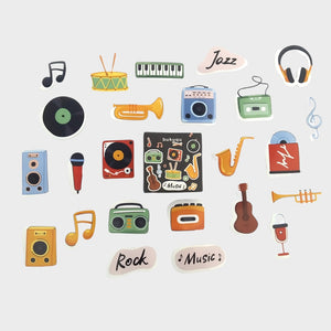 Stiker Journal Music by bukuqu