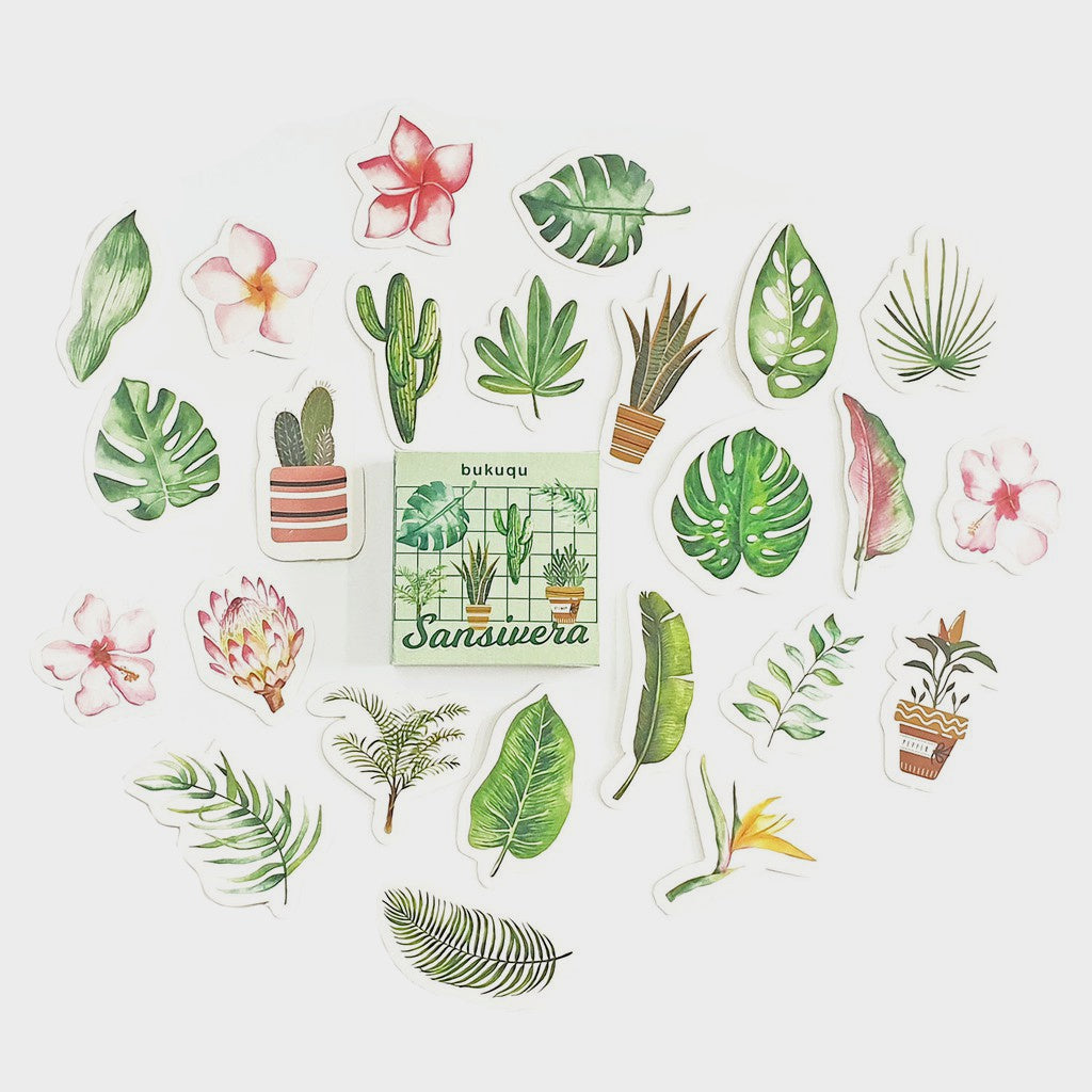 Stiker Journal Sansivera by bukuqu
