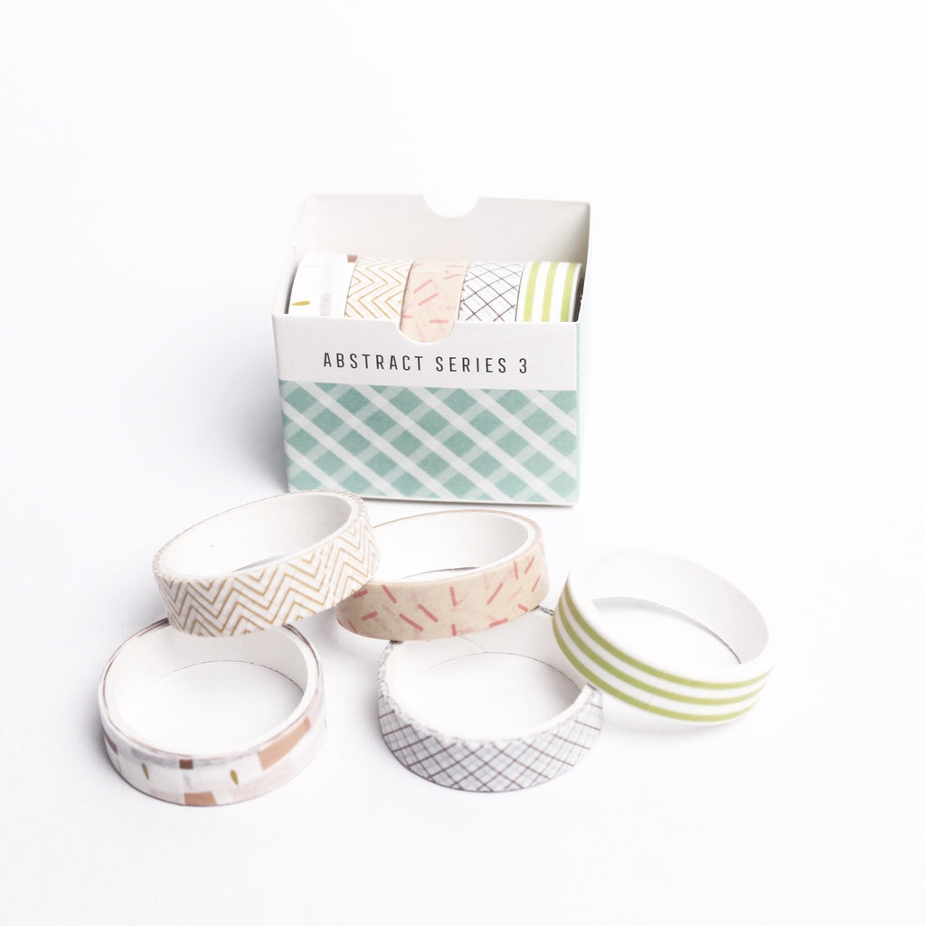 bukuqu Washi Tape ABSTRACT Series
