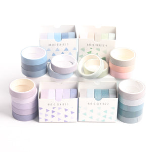 bukuqu Washi Tape BASIC Series