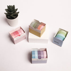 bukuqu Washi Tape PASTEL Series