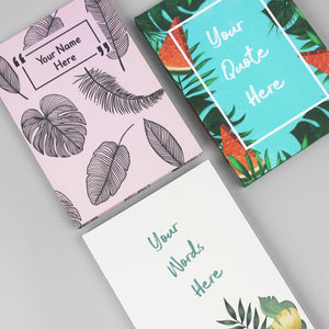 Simple Notebook TROPICAL by bukuqu