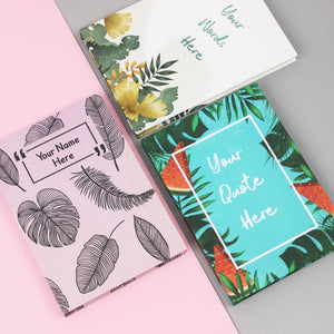 Simple Notebook TROPICAL by bukuqu