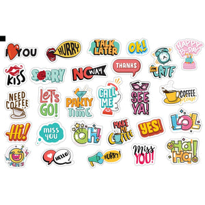 Stiker Journal I'm Late by bukuqu